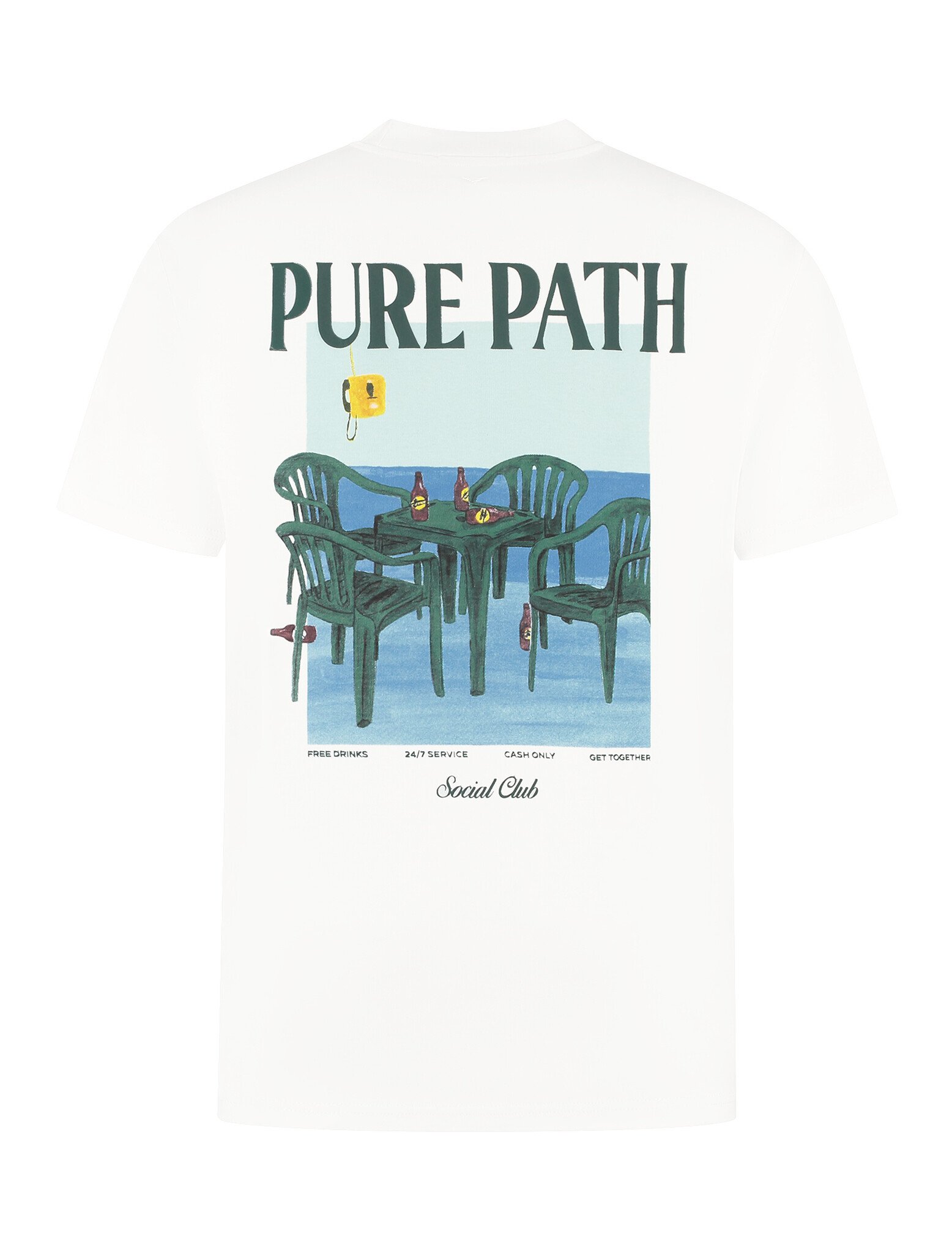 Pure Path Midnight Conversations T-shirt White 