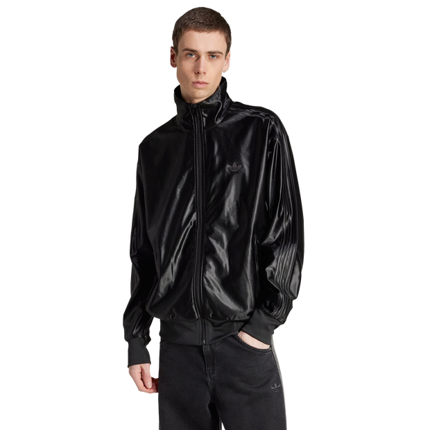 Adidas Originals Firebird Adicolor Metallic Track Top, zwart