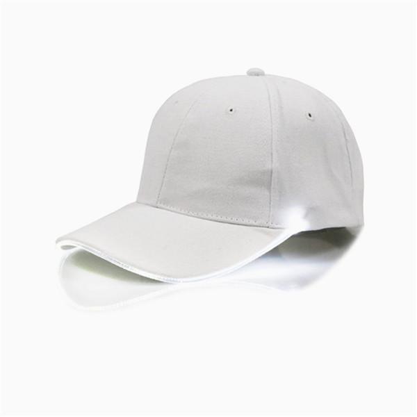 Newd Leuke verstelbare led-lichtgevende fedora-hoed met knipperende honkbalhoed Hiphop-accessoires 12