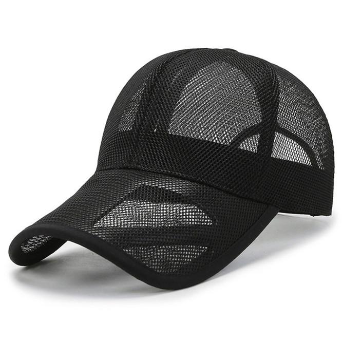 Wild Nights Zomer Mesh Baseball Cap Unisex Hoed Sneldrogende Golfhoed Verstelbare Hoed zwart