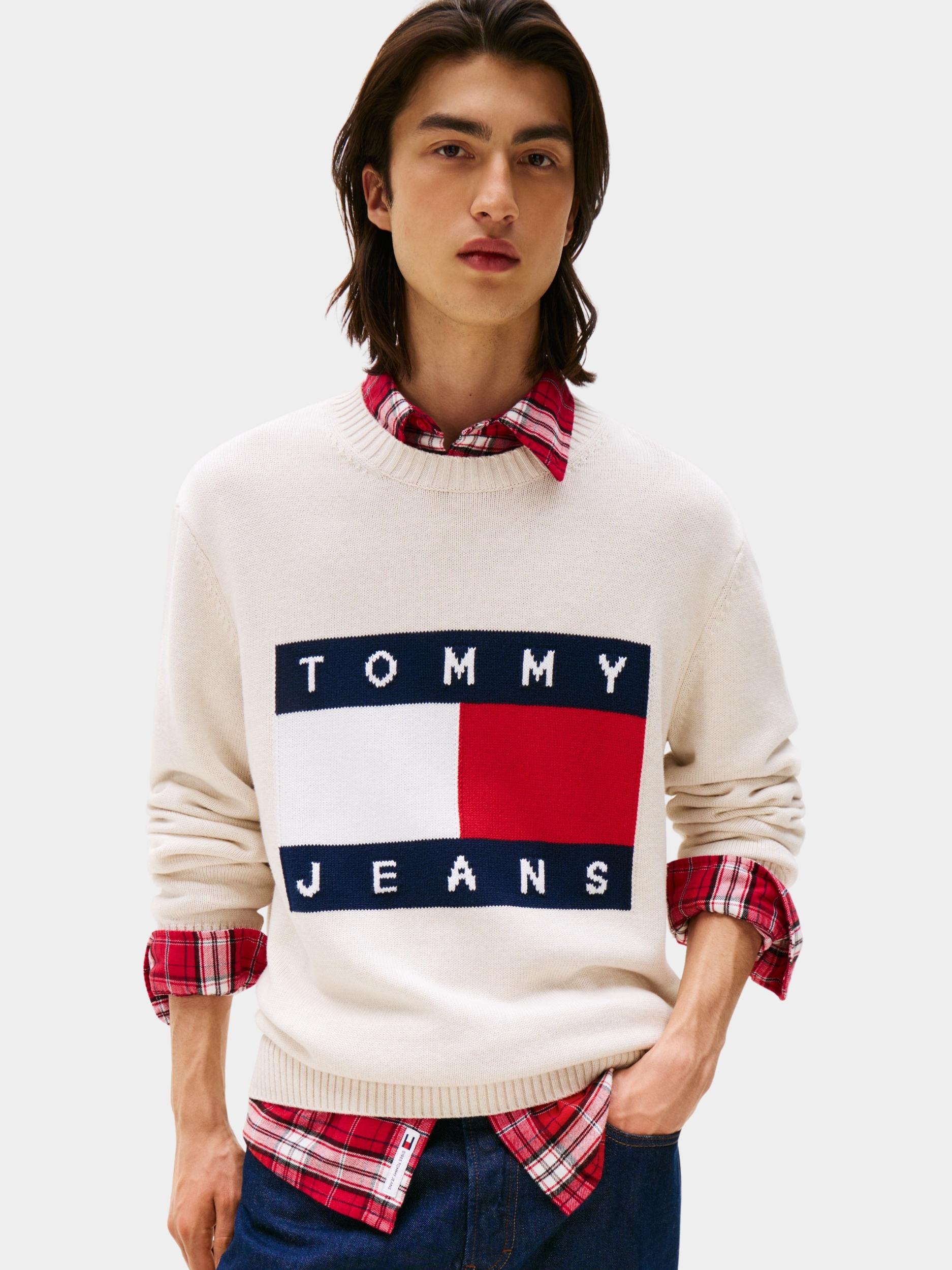 Tommy Hilfiger Pullover tjm reg melange flag sweater dm0dm22105/afn