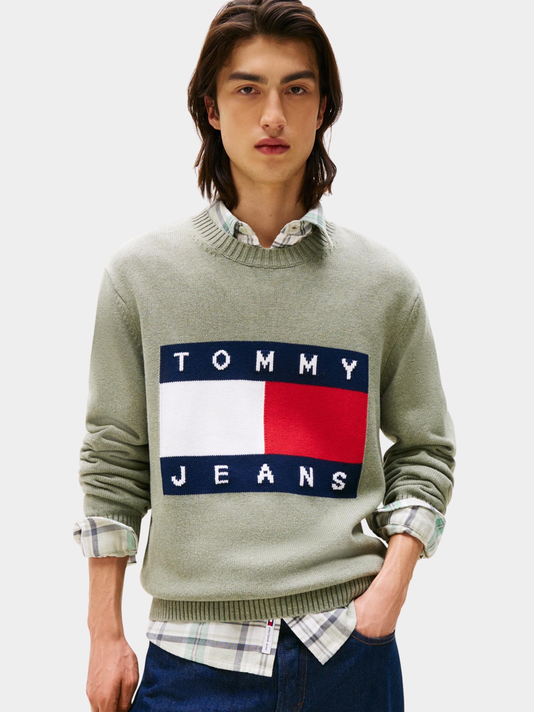 Tommy Hilfiger Pullover tjm reg melange flag sweater dm0dm22105/m1p