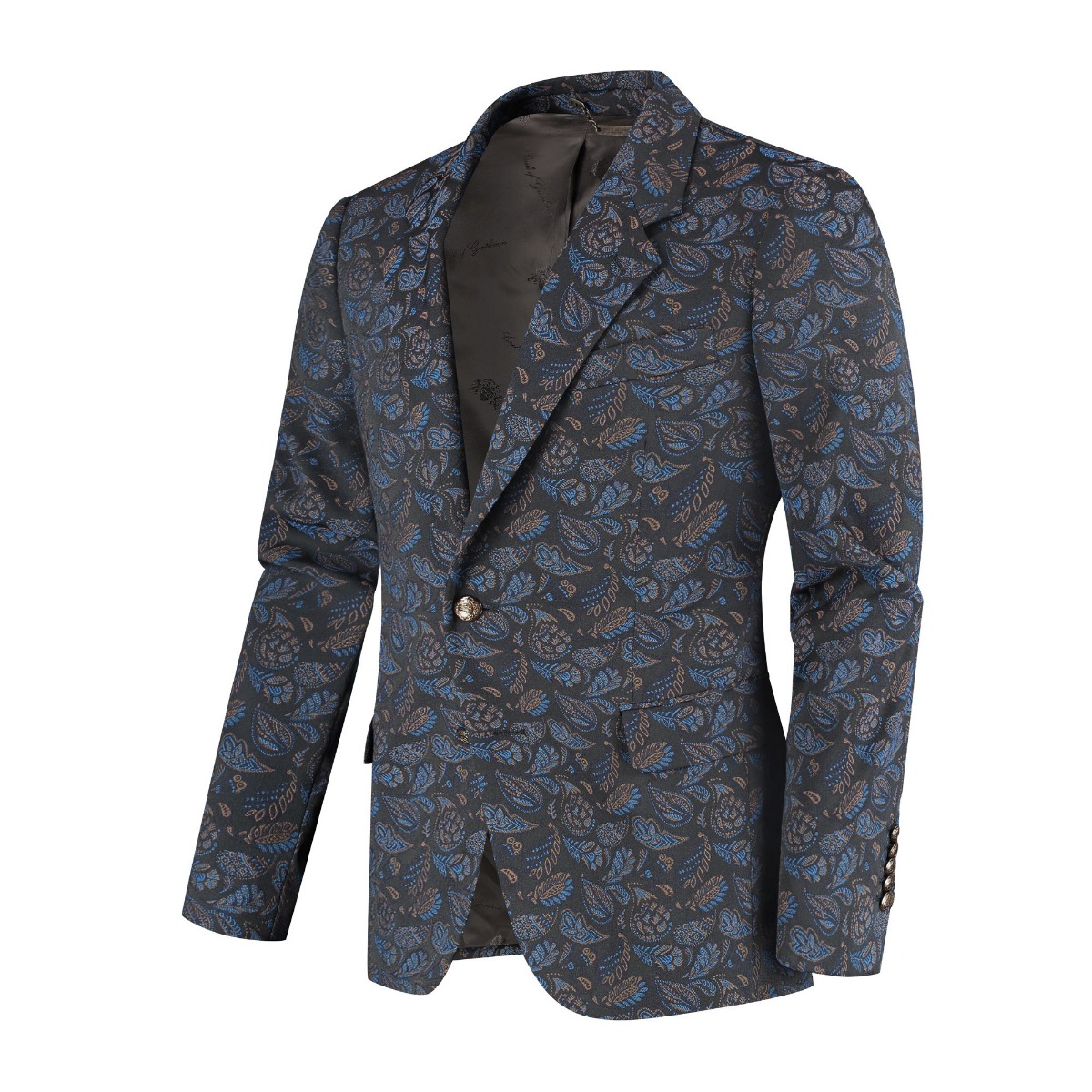 Circle of Gentlemen Richmond paisley print colbert stretch kwaliteit