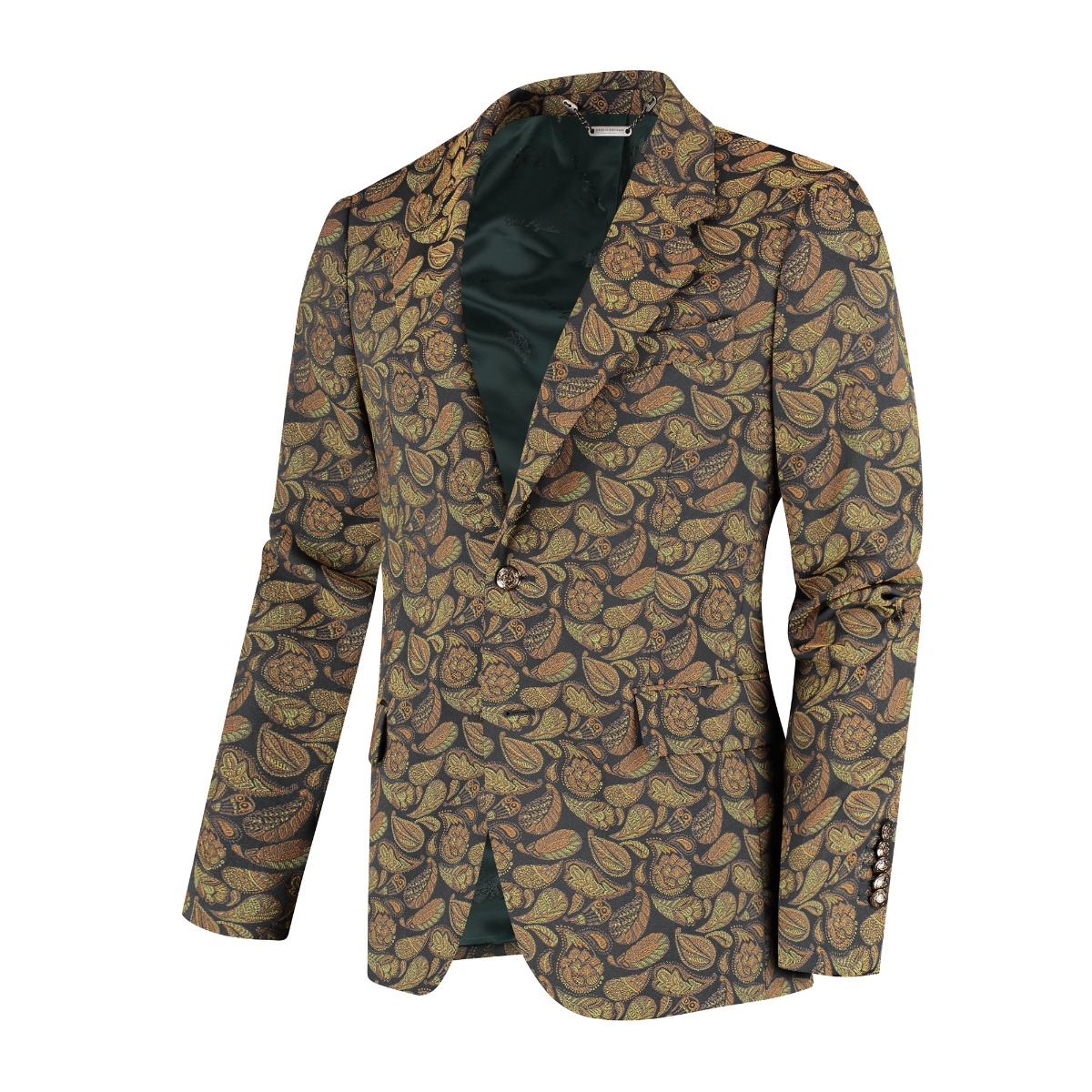 Circle of Gentlemen Radcliff paisley print colbert stretch kwaliteit