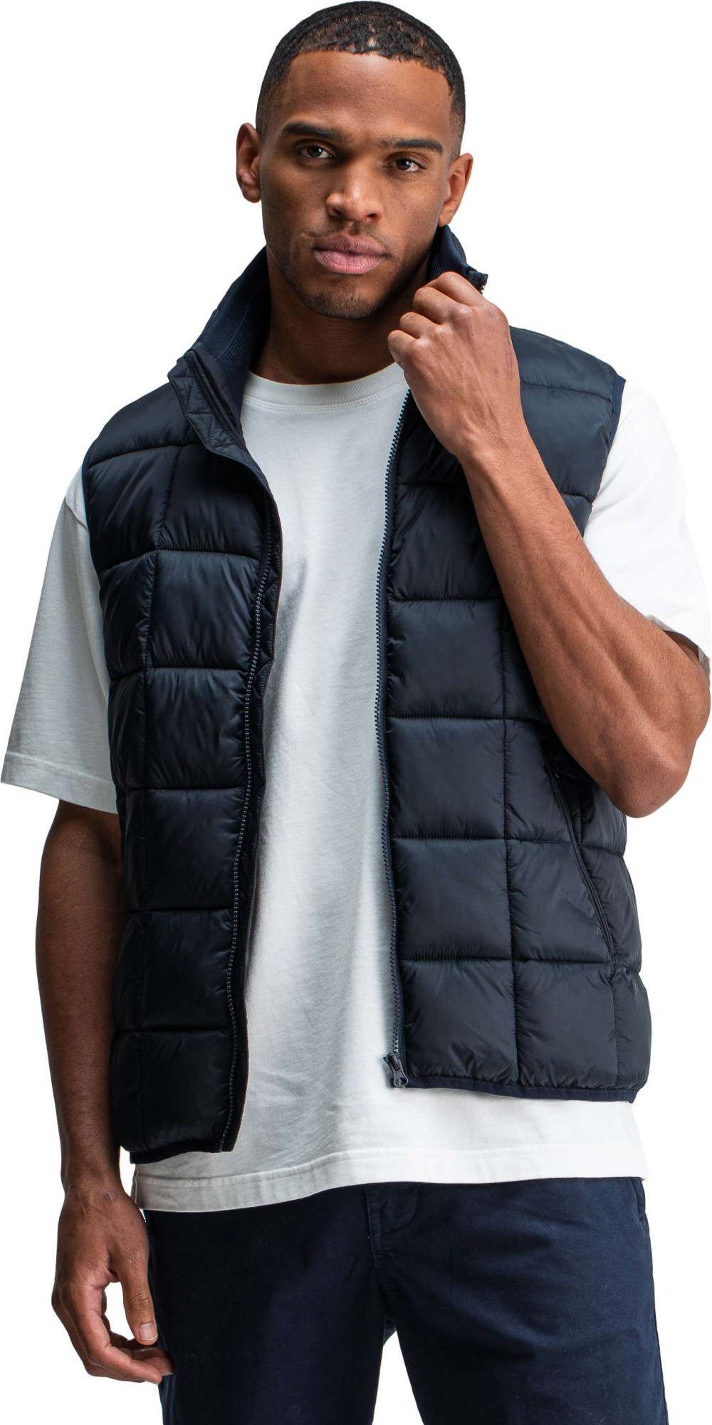 Butcher of Blue Galena puffer vest