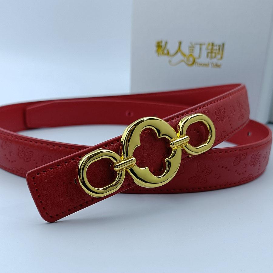 Yanghong 2,5 cm klassieke riem luxe designer beroemd merk hoge kwaliteit leer hete vrouwen riemen voor jurk 115cm