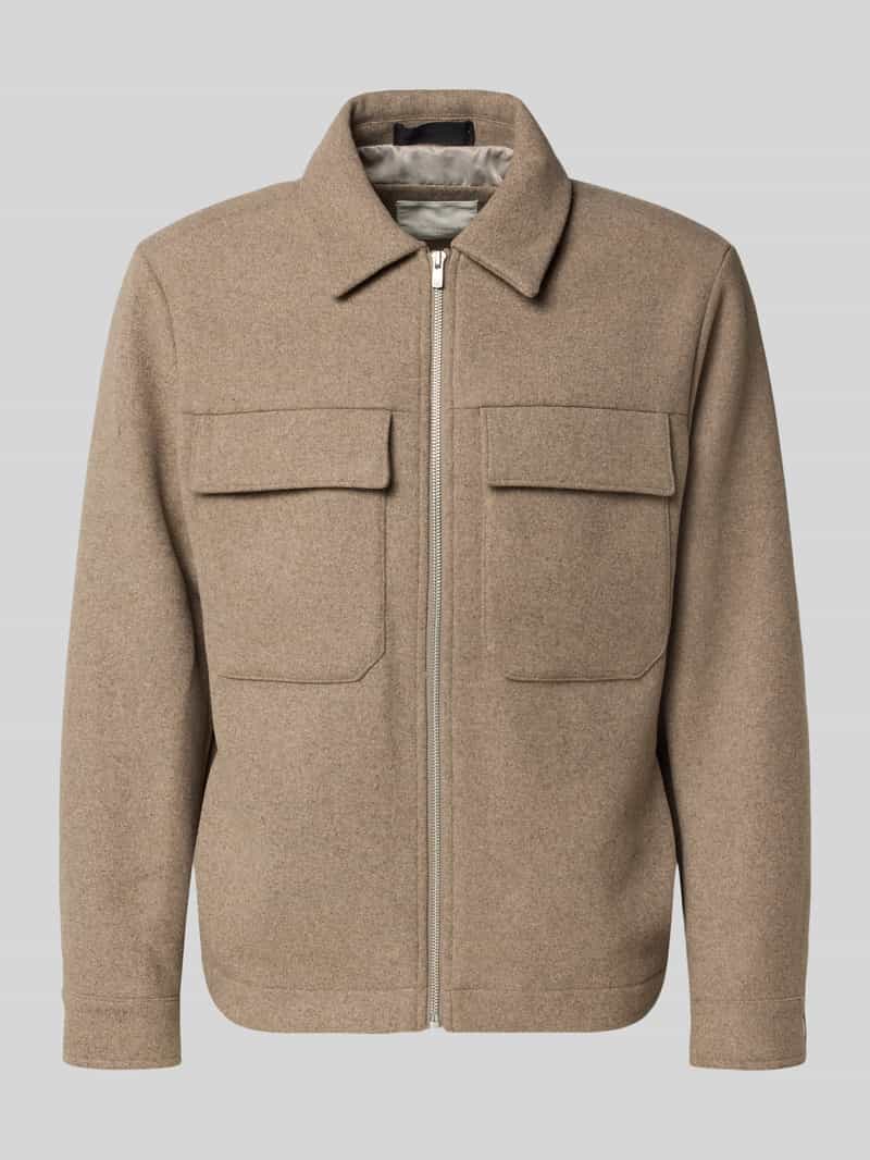Jack & Jones Wollen jack JPRCCRUSSEL WOOL BLEND JACKET SN