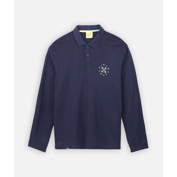 Oxbow Polo Shirt Lange Mouw  Grafische polo met lange mouwen CIRCLE