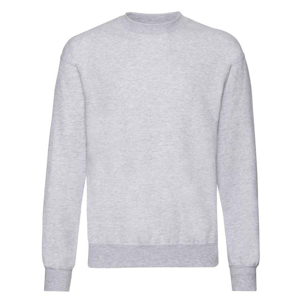 Fruit Of The Loom Heren klassiek heather drop-shoulder sweatshirt 4XL