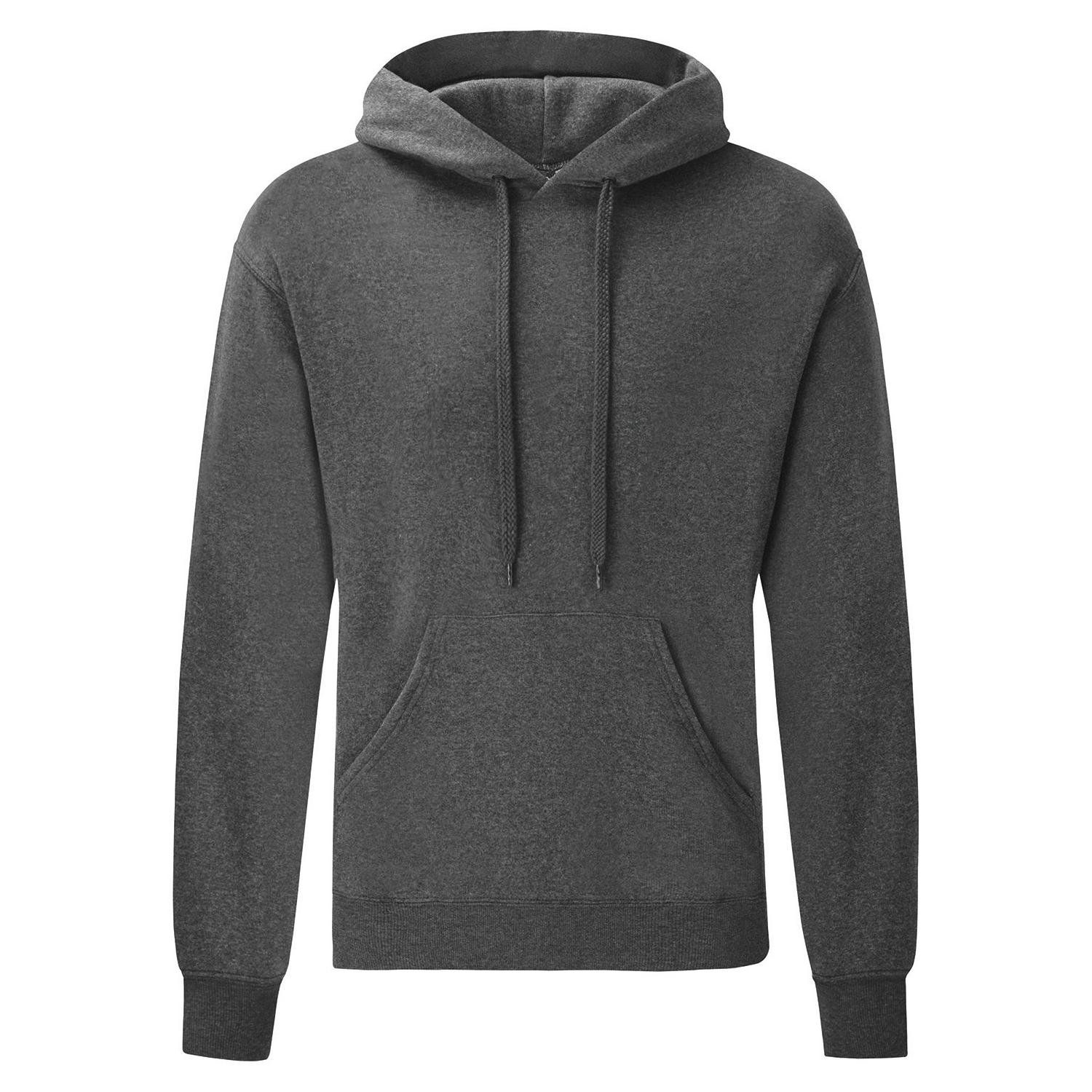 Fruit Of The Loom Mens Classic Heather Hoodie XXL