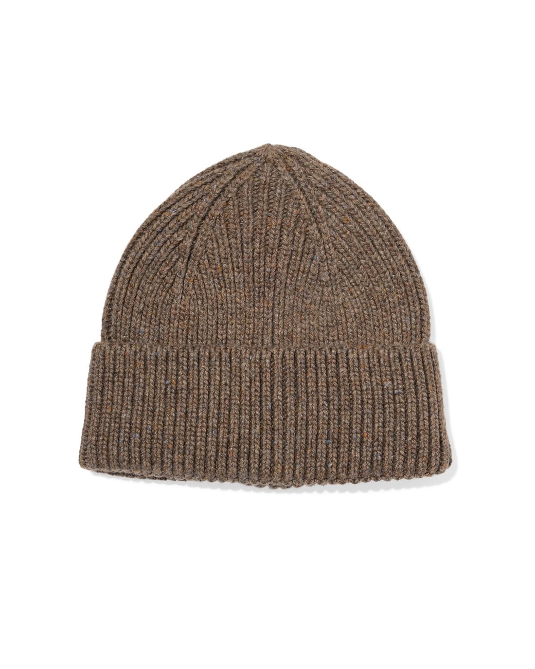 051 Heren Beanie Bruin