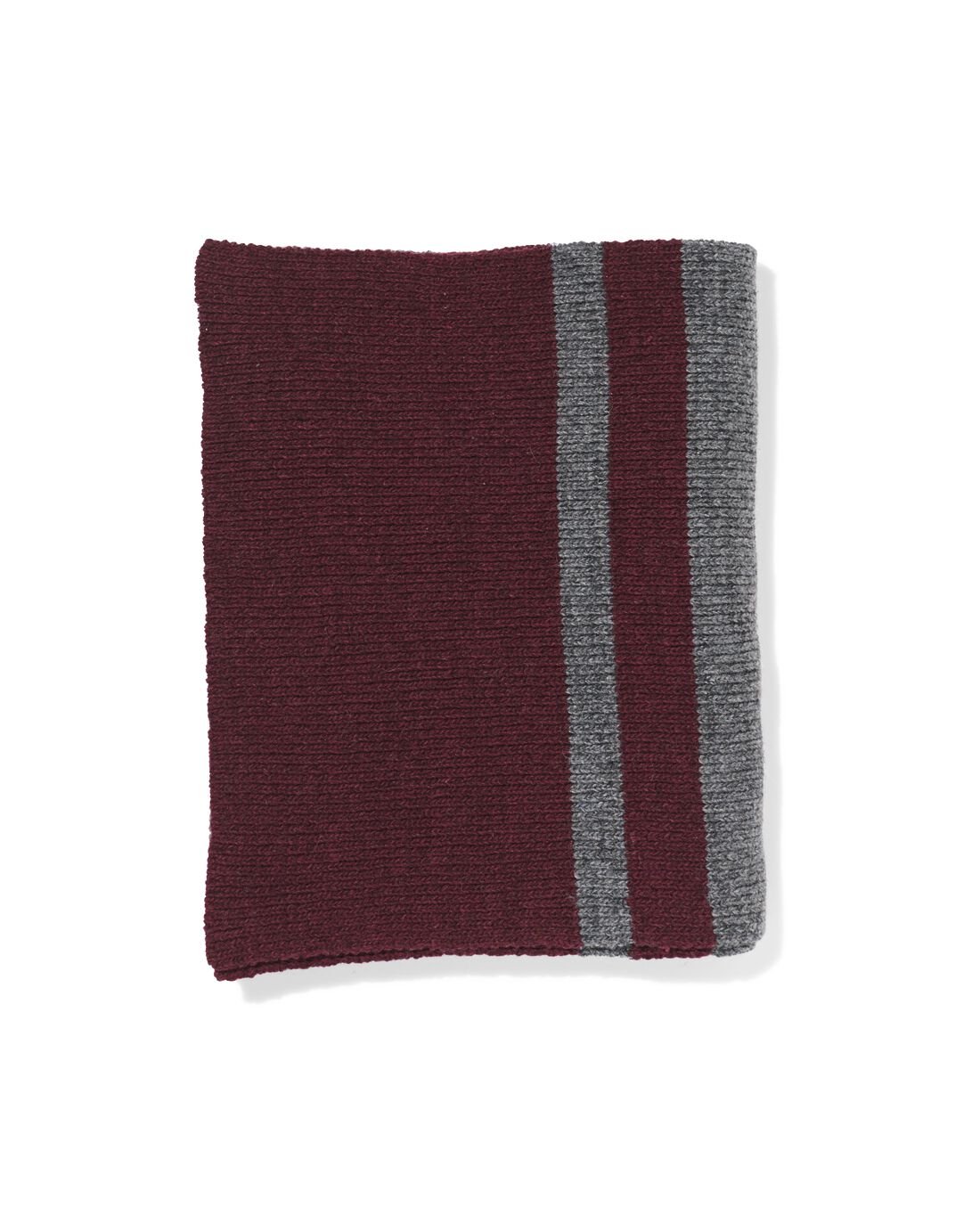 051 Herensjaal Grijs-rood