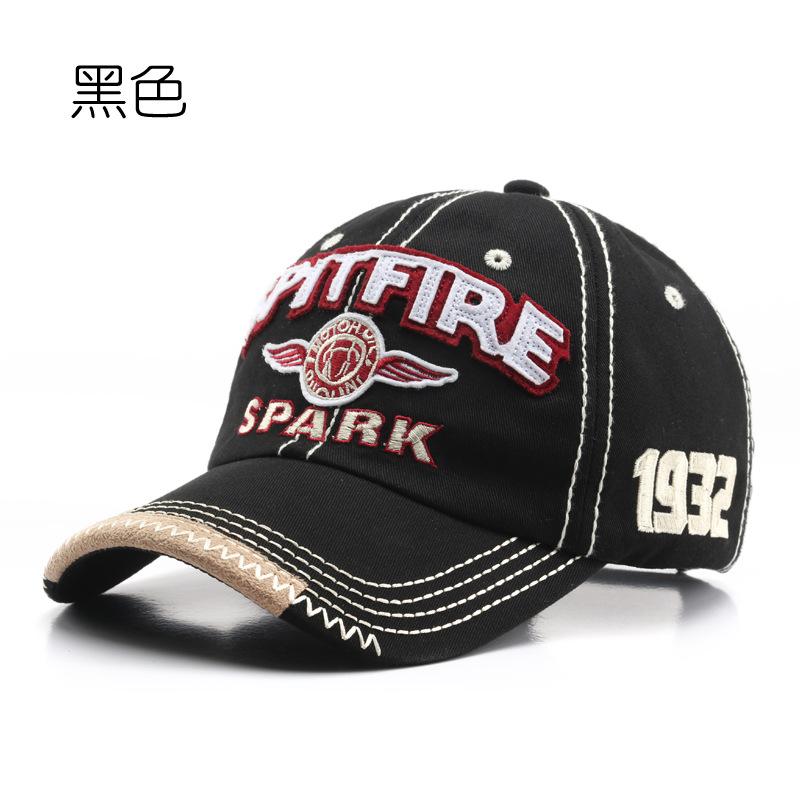 Hi Cap Mode Borduren Baseball Cap Zomer Outdoor Verstelbare Hip Hop Hoeden Bone Snapback Hoed adjustable
