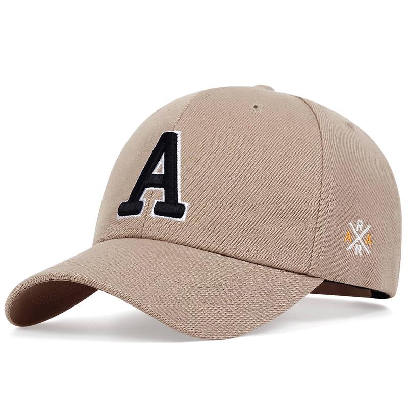 Cap Factory Mode Letter A Side AR borduurwerk hiphop caps mannen en vrouwen honkbalpet lente en herfst Outdoor reishoeden golfpet