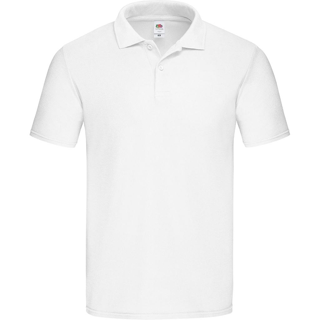 Fruit Of The Loom Origineel piqué poloshirt voor heren XL