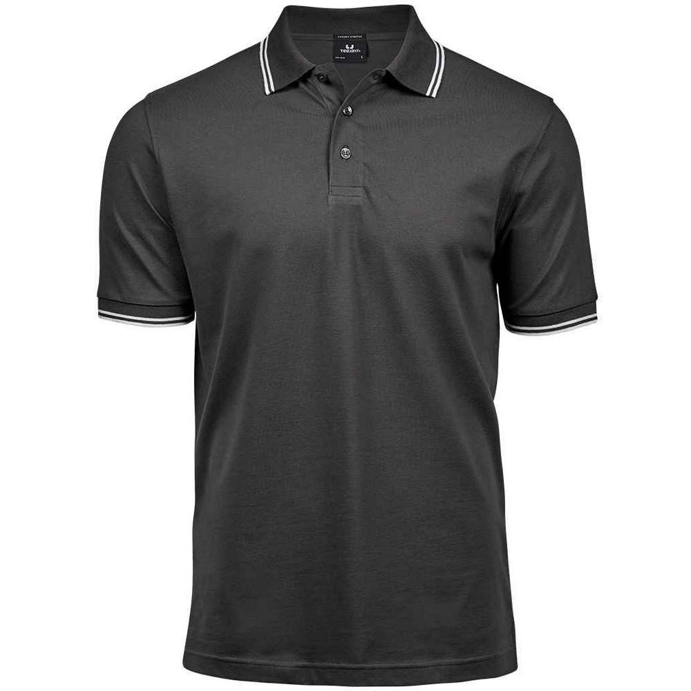 Tee Jays Heren getipt stretchpoloshirt L