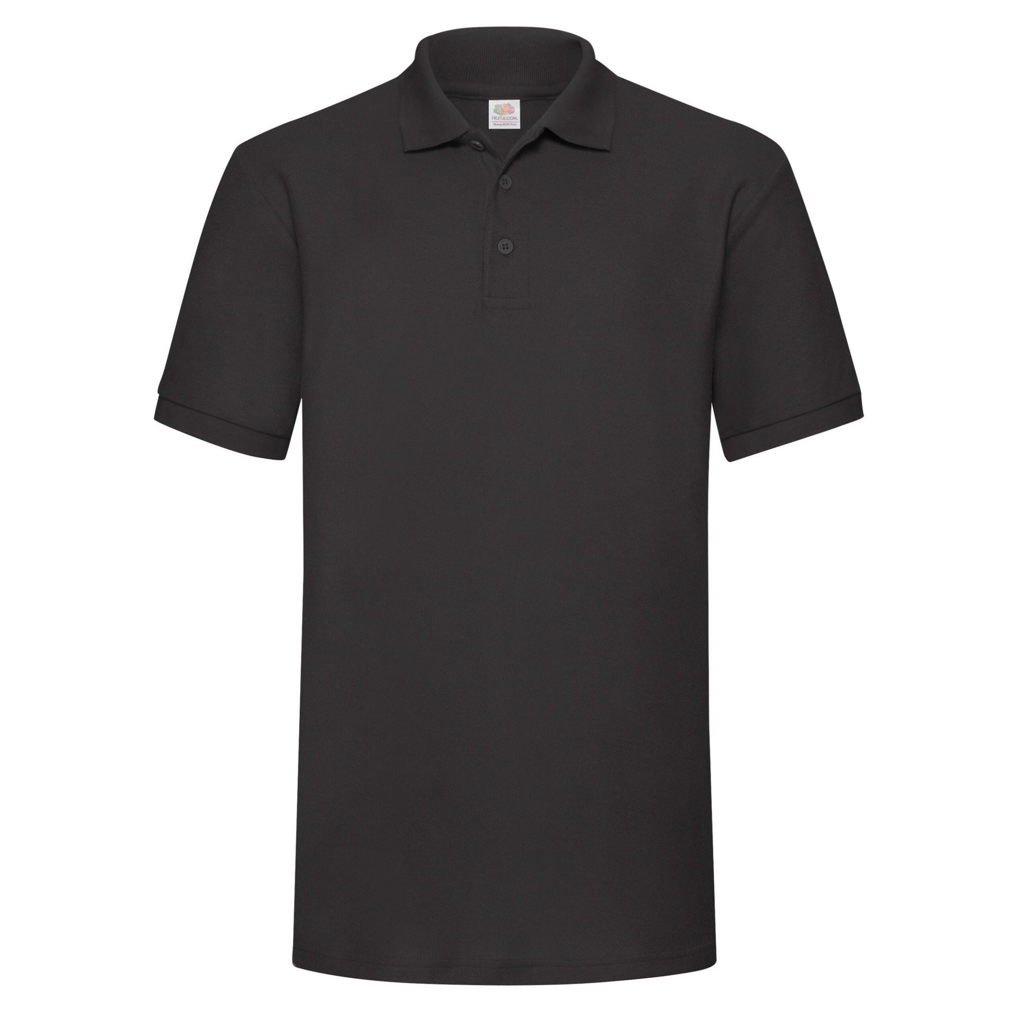 Fruit Of The Loom Mens Polycotton Pique Heavy Polo Shirt S