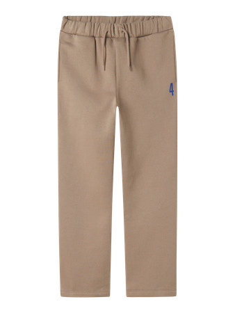 Name it winter sweat broek jongens - beige - loose fit - NkmOnslo