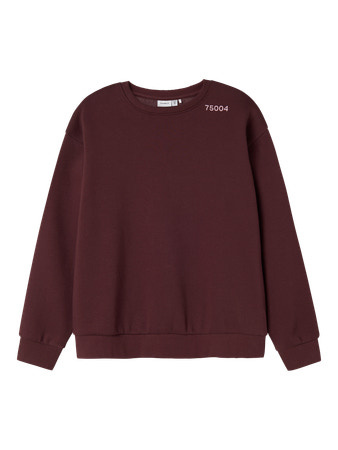 Name it winter sweater meisjes - paars - relaxed fit - NkfOdika