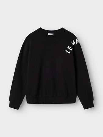 Name it winter sweater meisjes - zwart - relaxed fit - NkfOdika