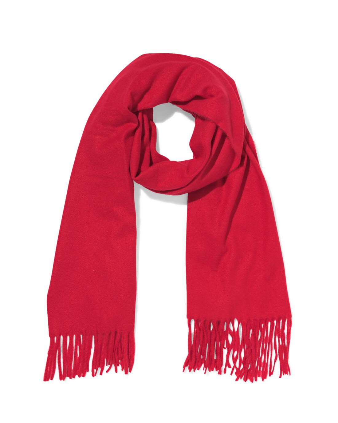 HEMA Damessjaal 58x200cm Rood
