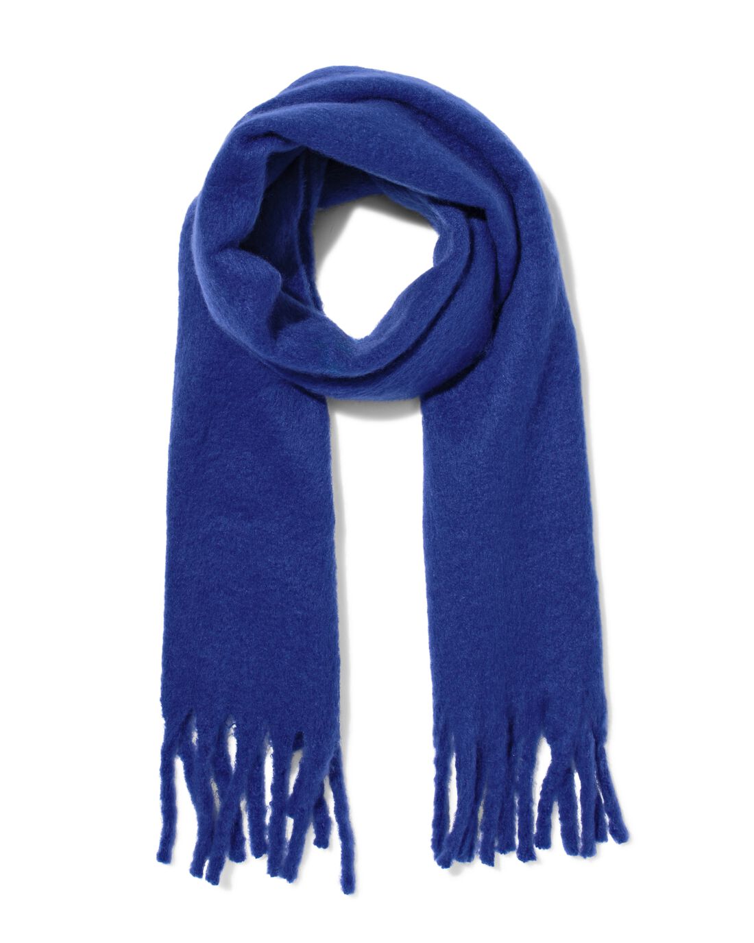 HEMA Damessjaal 35x200cm Blauw (blauw)