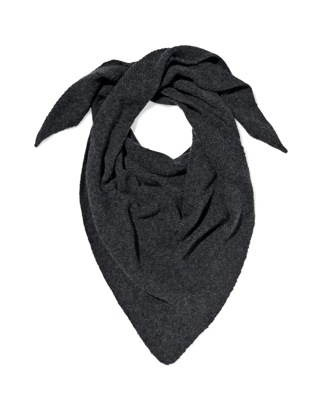 HEMA Damessjaal Triangel 140x65cm Grijs