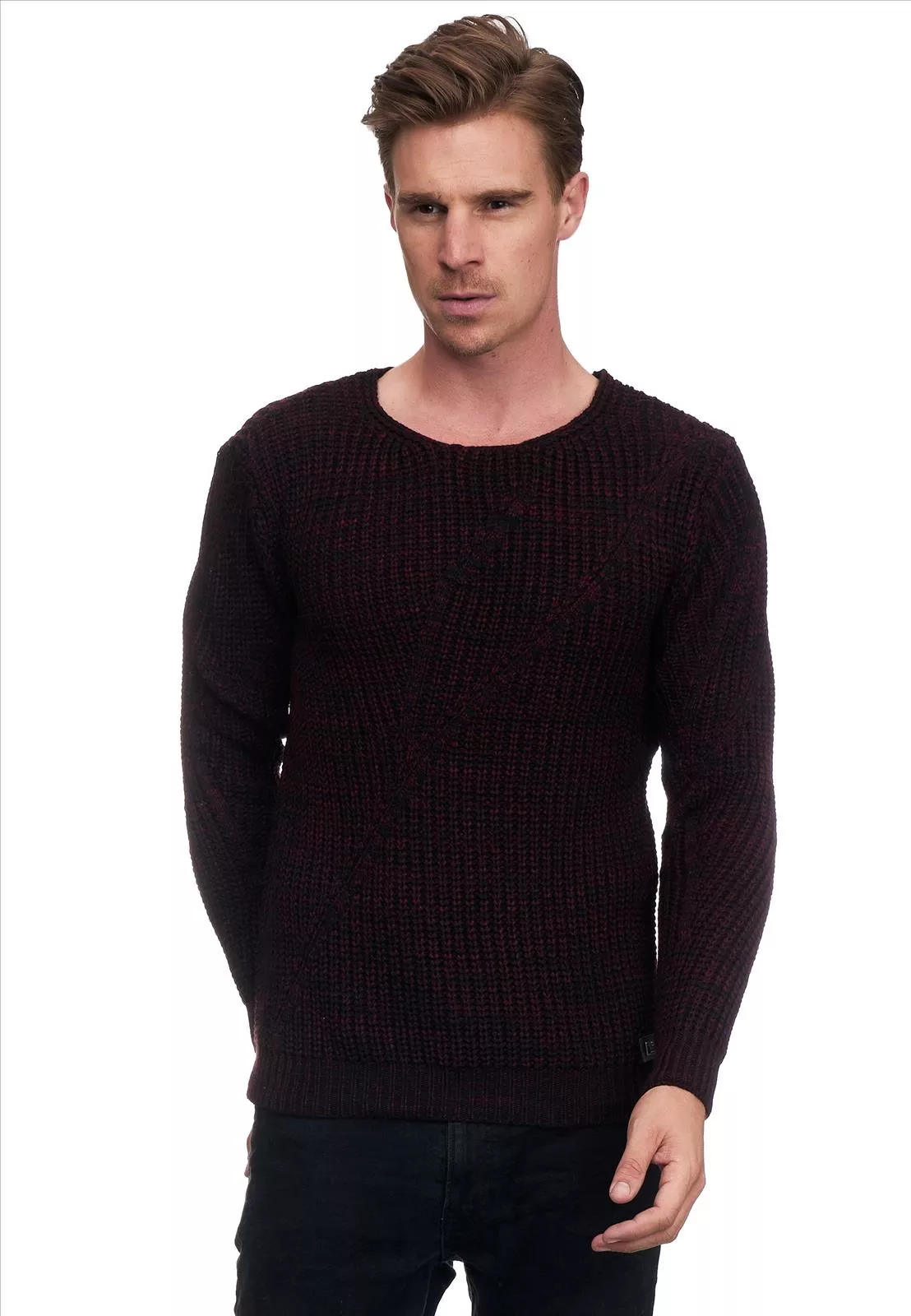 Rusty Neal trui heren rood casual stijlvol