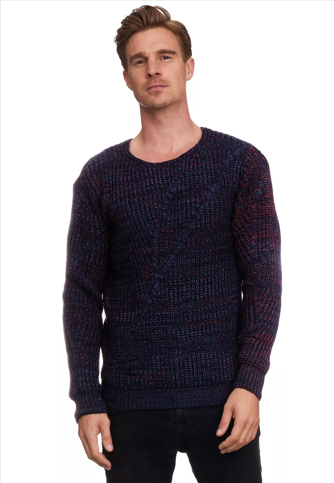 Rusty Neal trui heren rood casual stijlvol