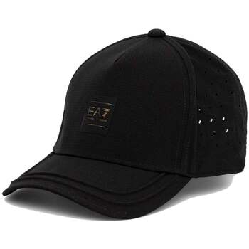 Ea7 Emporio Armani Pet  Gold Label Baseball Cap Black