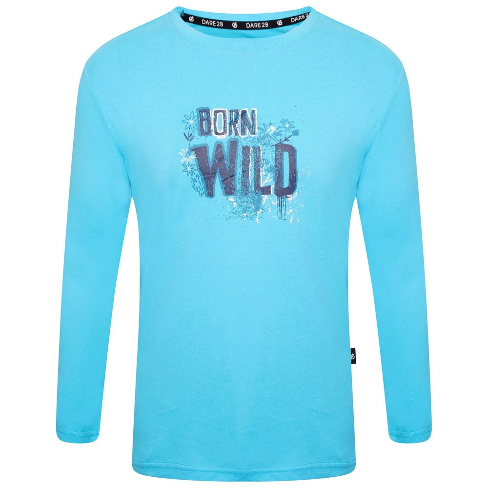 Dare2b Kinderen/kinderen beyond born wild flower t-shirt met lange mouwen