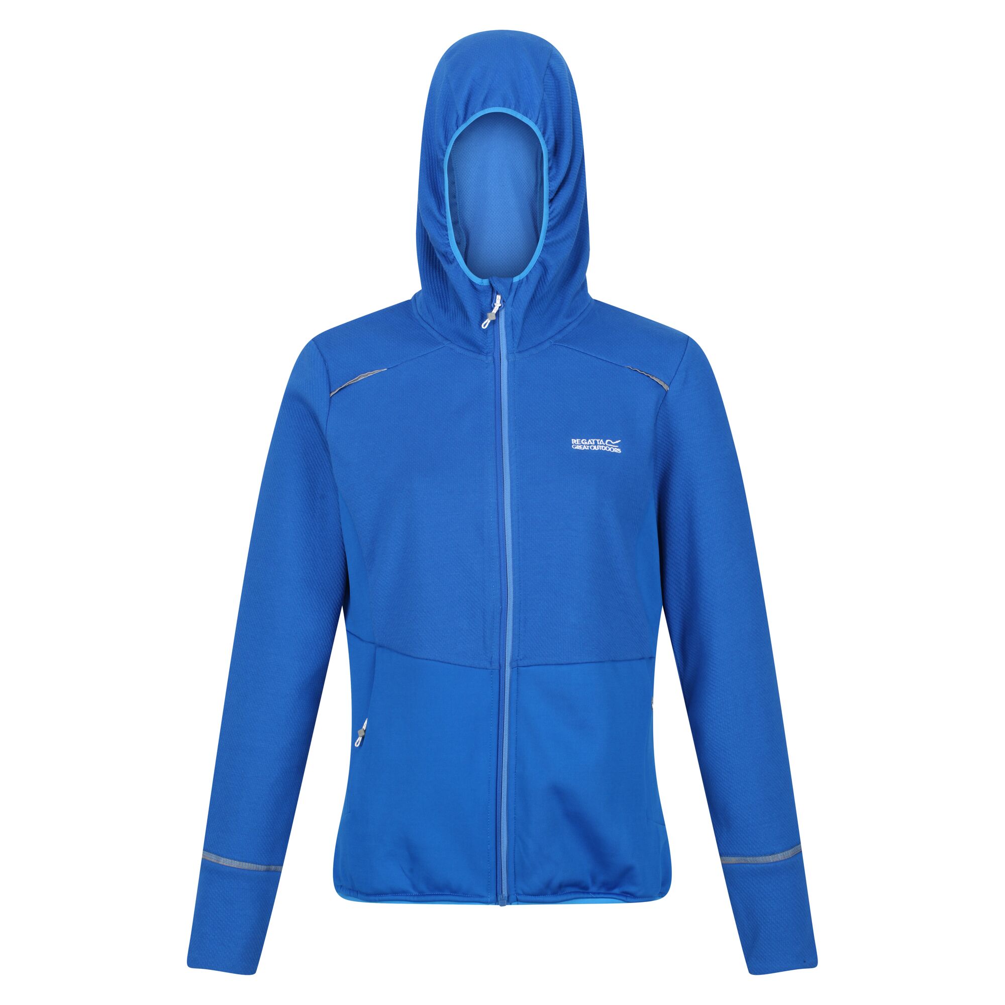 Regatta Dames textured fleece full zip hoodie