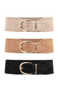 The Musthaves Musthave Deal Suede Tailleriemen Stretch