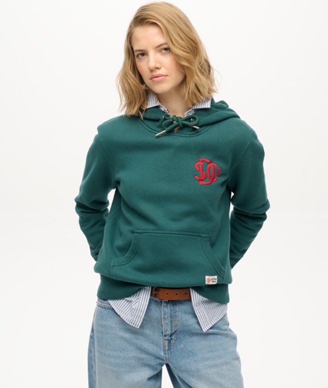 Superdry SD & CO Neon Hoodie Green