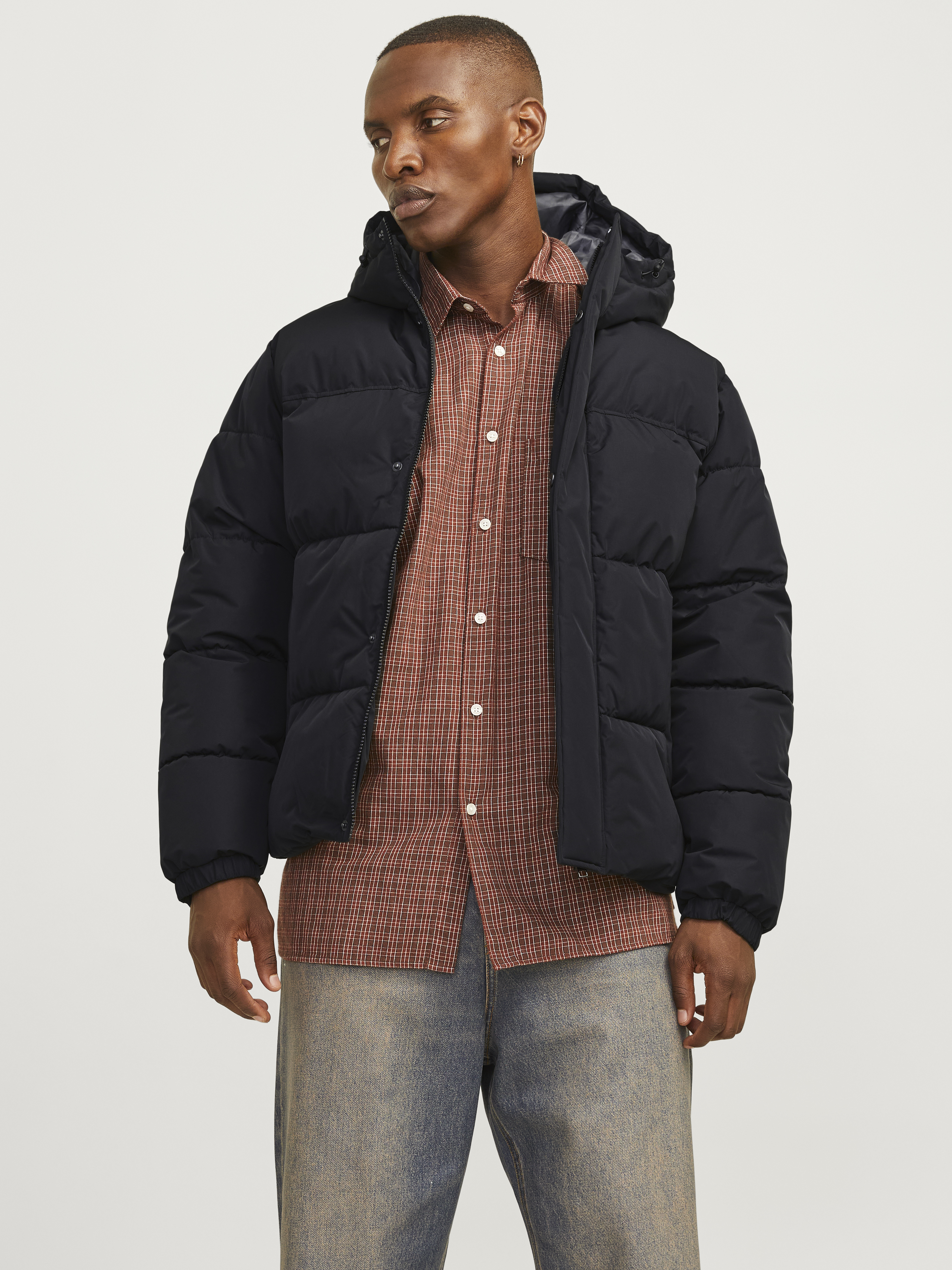 Jack & Jones Jjebradley puffer hood sn