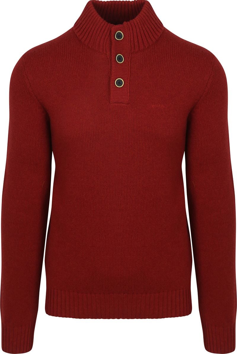 New zealand auckland NZA Pullover Mocker Adan Cherry Red