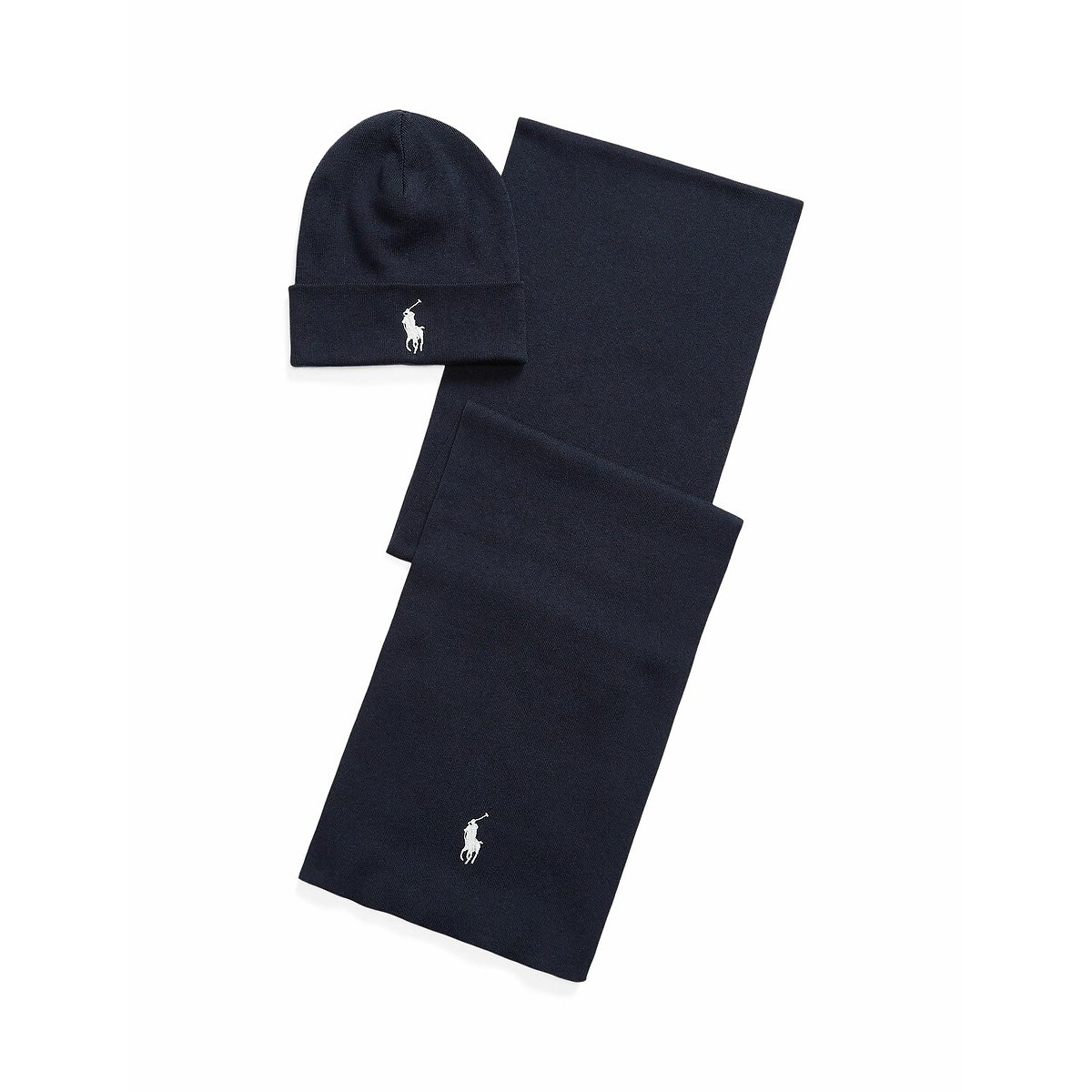 Polo ralph lauren Geschenkdoos sjaal en muts in katoen