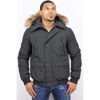 Warren Webber Parka Jas  Winterjas Kort Bontkraag