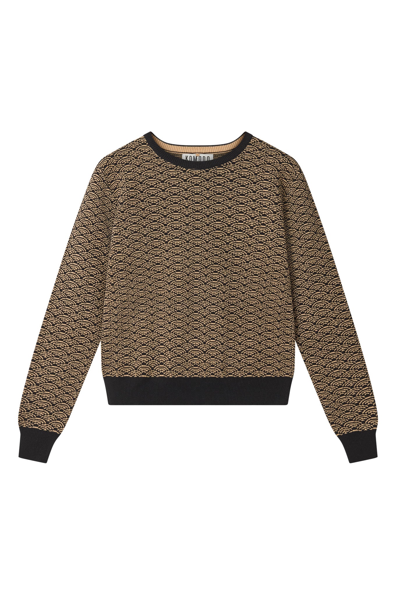 KOMODO Damen vegan Pullover Tara Schwarz