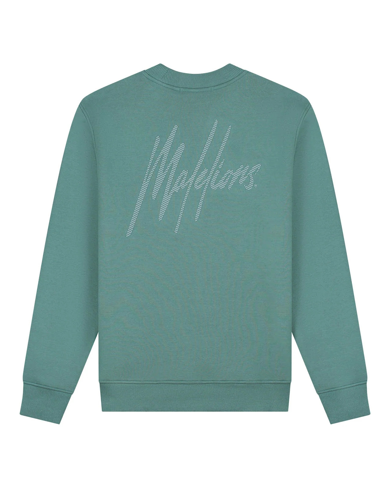 Malelions men striped signature sweater mm1-aw25-05 400 green