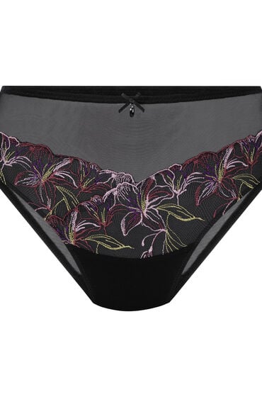 Hunkemöller Slip Lelie Zwart