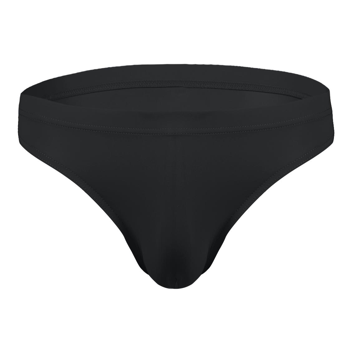IEFiEL Heren zwembroek in effen kleur, sexy zwembroek met lage taille, strandzwemshort XXL