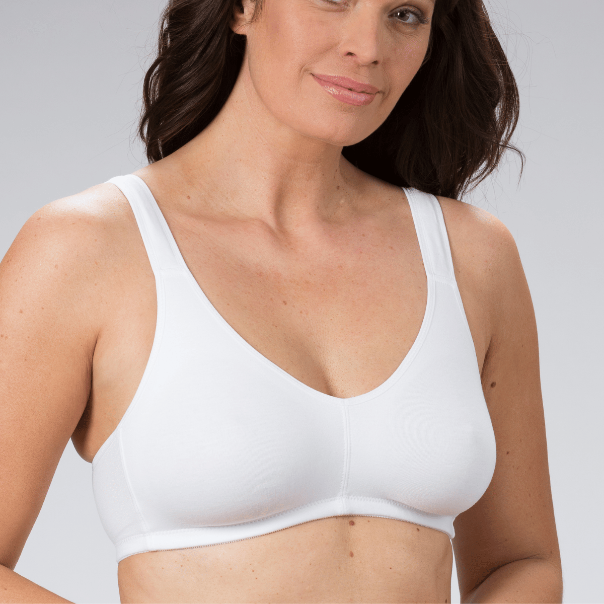 Trofé Comfort BH zonder beugel, wit