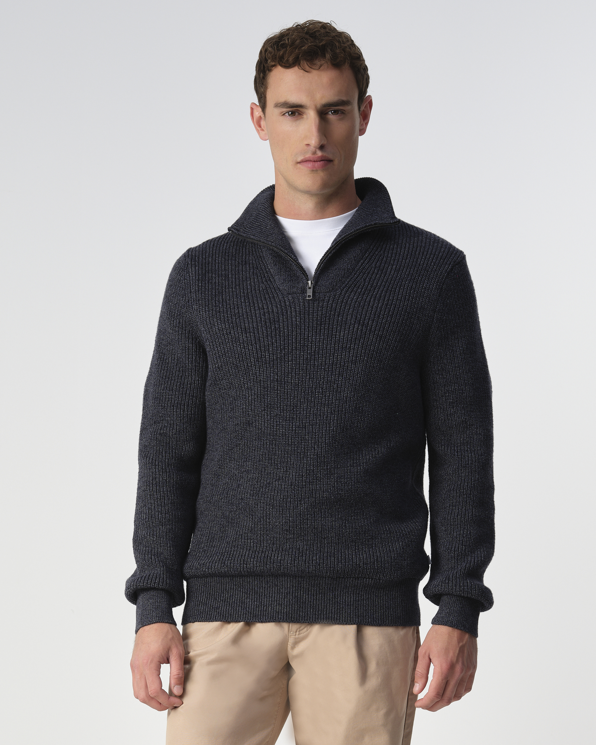 J.C. Rags Bernardo pullover half zip