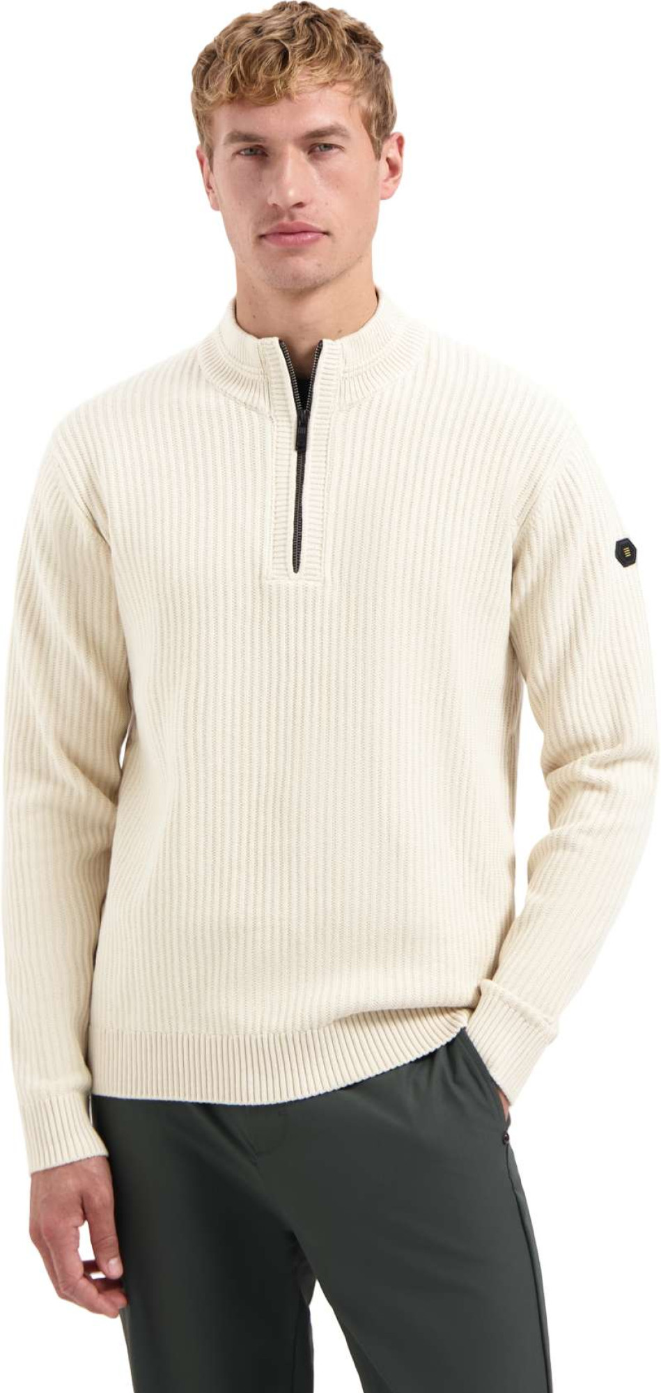 No Excess Pullover half zip rib variation kit