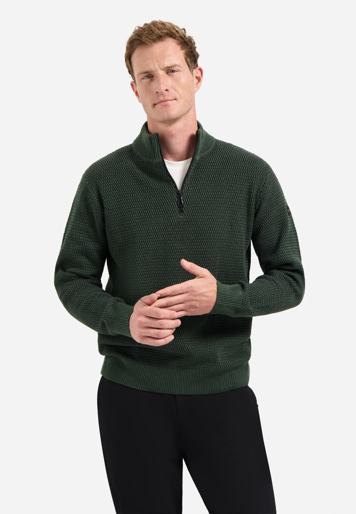 No Excess Heren trui 29230904sn 052 dark green