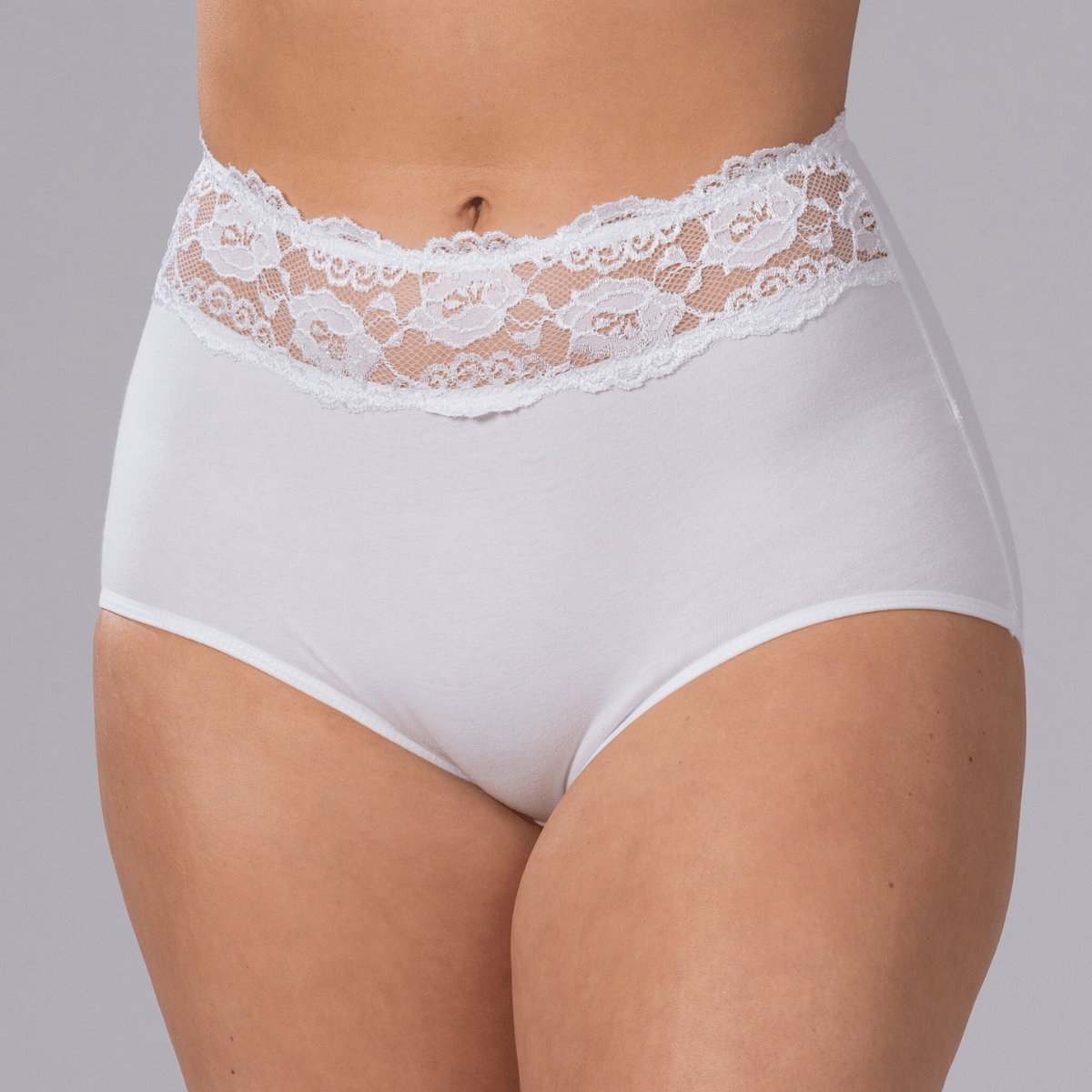 Trofé 2-Pack maxi slip, wit