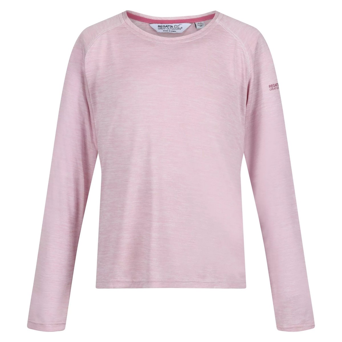 Regatta Kinderen/kinderen burlow marl t-shirt met lange mouwen