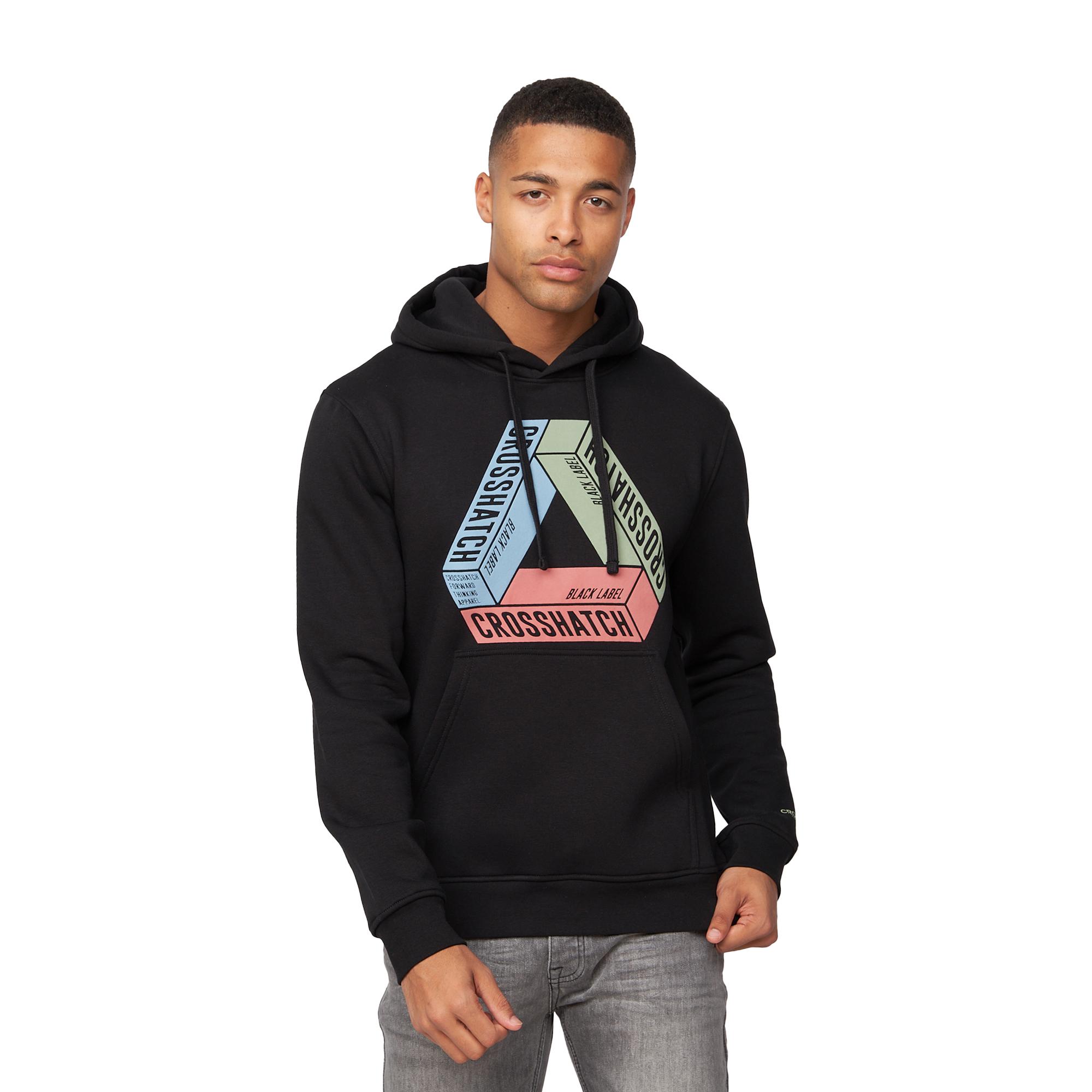 Crosshatch heren Pashika-hoodie S