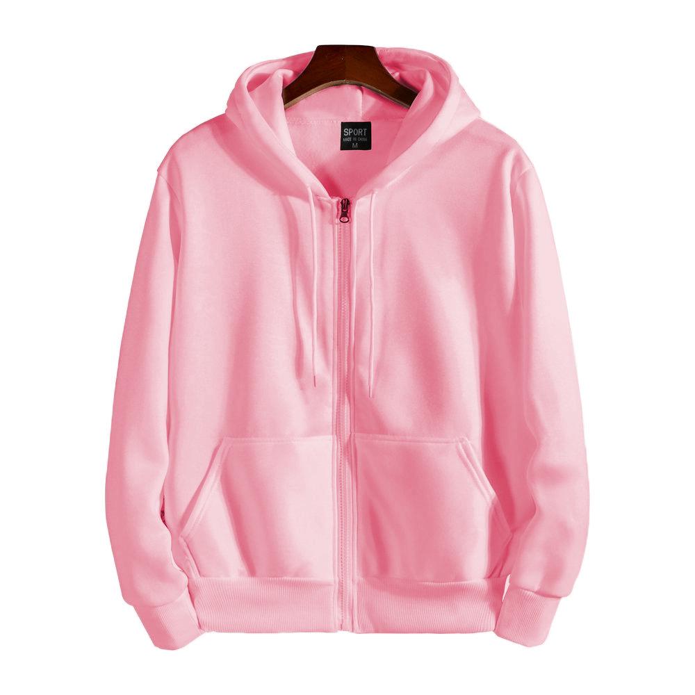 VantaGoods 2023 Heren Herfst/Winter Casual Sport Vest & Hoodie Sweatshirt 2X Large roze